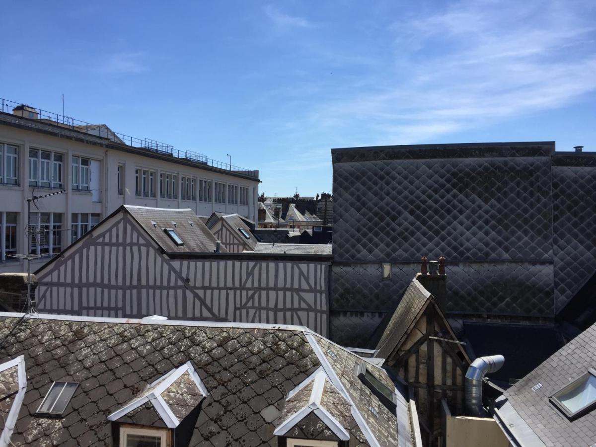 Bel Appartement Dans Le Centre Historique De Rouen Eksteriør billede